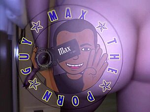 mila slurps sloppy bbc on petite ebony ass