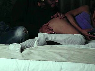 Boyfriend Sneaks In Window Roughly Fucks Petite Colombian Slut Bent Over Doggystyle!