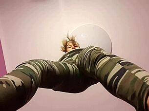 get on knees jerk off under me eat your sperm now