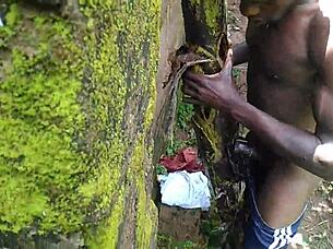 Oiled Garden Sex Turns Wild and Natural!