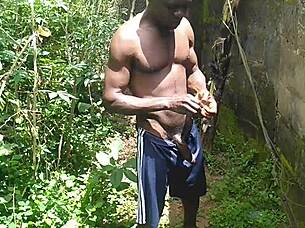 Oiled Garden Sex Turns Wild and Natural!