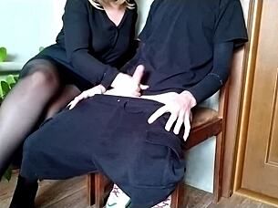 risky dick chase with juicy bbw milf in stockings 😏💦