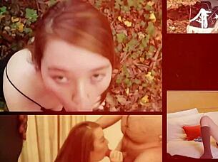 teen student femdom jerk off cum for her uniform