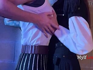 caught me between thighs in arcane parody fuck