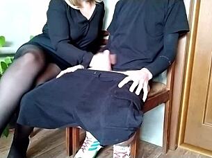 risky dick chase with juicy bbw milf in stockings 😏💦