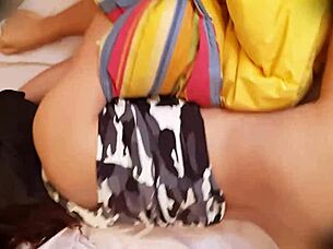 Leaked intimate video of sexy Argentinian model Miranda fucked doggystyle by boss