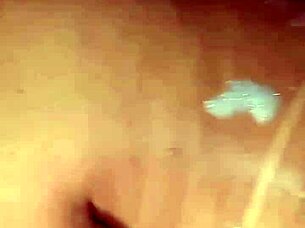 Quick foamy bath turns into anal creampie fuck for her pussy