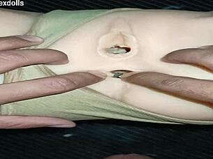 candy's tight asshole gaping creampie anal quickie dripping cum on desk homemade