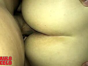 primeira vez comendo grávida tatuada com peitos grandes no swing