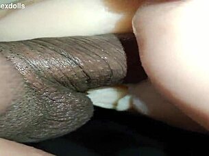 candy's tight asshole gaping creampie anal quickie dripping cum on desk homemade