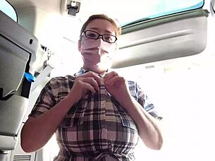 i'm aika frau the horny asian milf masturbating desperately in my car full vid