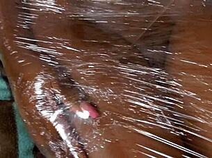 French Ebony Beauty Humiliates with Femdom Jerk Off!