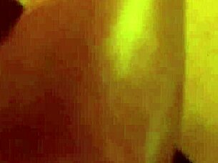 Wow lovely oiled girl jerks huge cock mirror cum explosion!