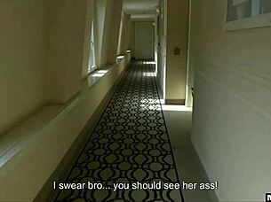 italian beauty caught stealing takes boss anal dp pounding