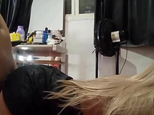 stepdaughter caught masturbating gets punished with outdoor sex toy anal