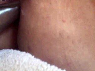 Thong Masturbation Session Kitchen Anal Toys