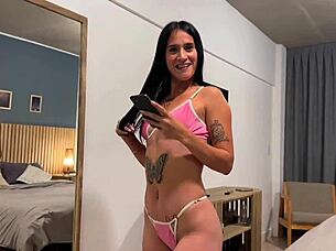 Bitch cami noe roughly fucked pov for cash!
