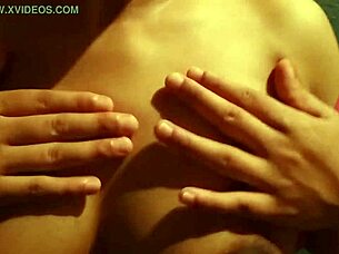 milky indian milf's massive natural tits exposed