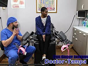 Daisy Mynx Endures First Gyno Exam Humiliation Dr Tampa