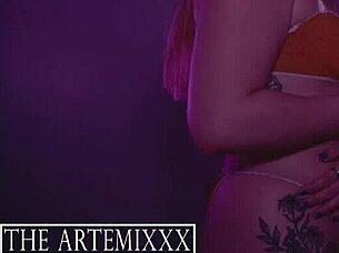 Two big ass sluts artemis xxx and uptown bunny devour thick bbc for facials