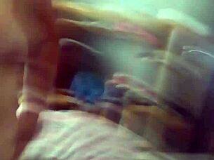 Chubby Milf Bathtub Pussy Play Sucks Huge Cock Rides for Cum on Boobs!