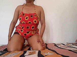 brunette whore squirts hard fingering her juicy body