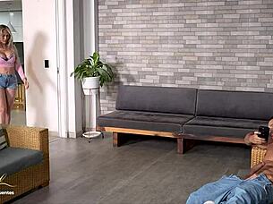 monique fuentes rides max betancur's impressive cock eagerly