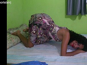 Jade, why tease me in lingerie flashing that juicy shaved pussy?