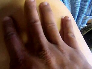 stepdad gropes my bare legs at beach till i tease him hard