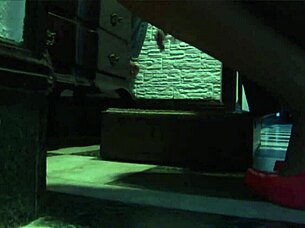 lingerie-clad asian tgirl gets assfucked deep in high heels