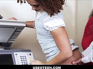 big ass ebony teen willow ryder freeused by stepdad's coworkers huge cocks