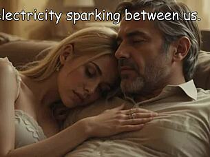 mature boss man seduces his young blonde maid in forbidden erotic affair