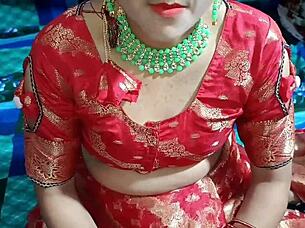 भाभी बहाने बनाकर चुदवाती है बेडरूम में डर्टी टॉक