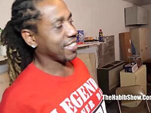 Blasian Teen Newbie Stretched by BBC Gangbang Kings!