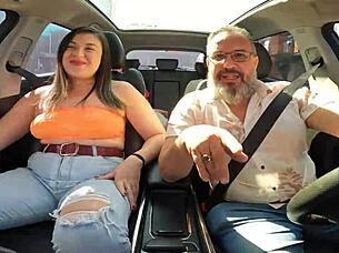 tais daeva's street ride drives attendant wild inside