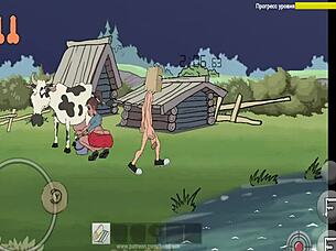 russian village speedrun turns into wild fuck frenzy