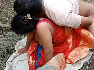 bangladeshi wife fucking blowjob cowgirl in grass field