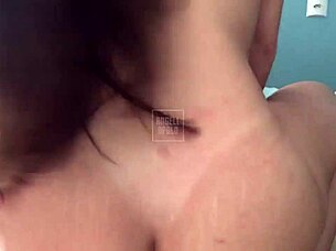 Young submissive latina wife with natural tits and small waist fucked passionately by husband
