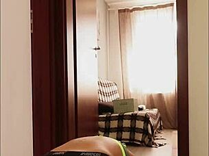 home yoga turns into wild creampie fuck with my hubby 😏💦🏋️‍♀️