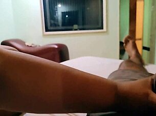 horny brazilian milf with huge natural tits chats dirty then squirts massively on cock