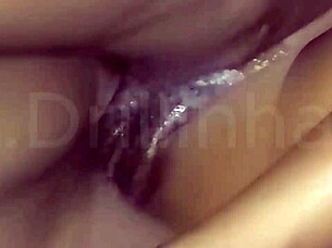 college teen creams on bbc while boyfriend waits outside