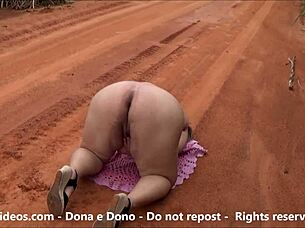 married bbw cums hard roadside canavial fuck outdoor