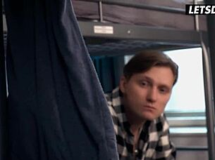 jenny wild rides hard in foreign hotel room letsdoeit