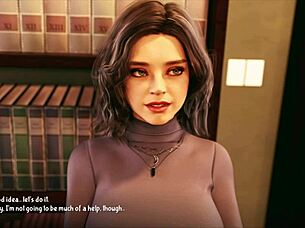 a.o.a. academy 37 game features teen's big juicy ass play