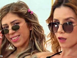 two lesbian whores vs four bbc gangbang full anal gaping creampie no mercy