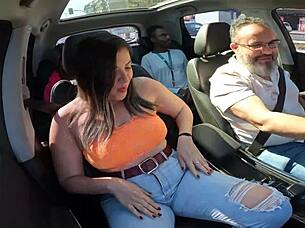 tais daeva's street ride drives attendant wild inside