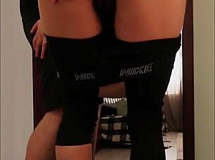 home yoga turns into wild creampie fuck with my hubby 😏💦🏋️‍♀️