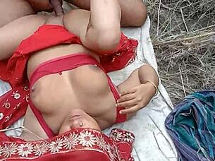 bangladeshi wife fucking blowjob cowgirl in grass field