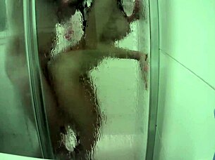 milf shower fuck compilation deepthroats big cocks wildly!