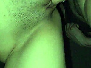 muscular bodybuilder flashes narrow ass panties outdoor